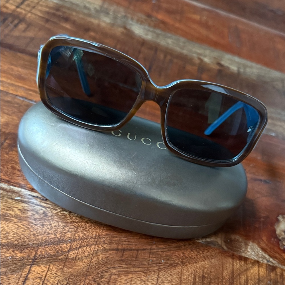 Gucci Tortoise Shell Sunglasses